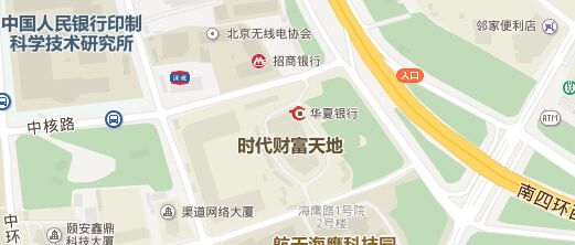 时代财富天地地图